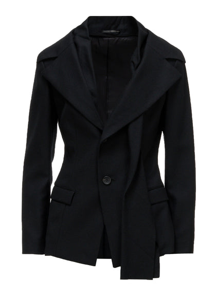 W/SAXONY STOLE DETAIL SINGLE JACKET