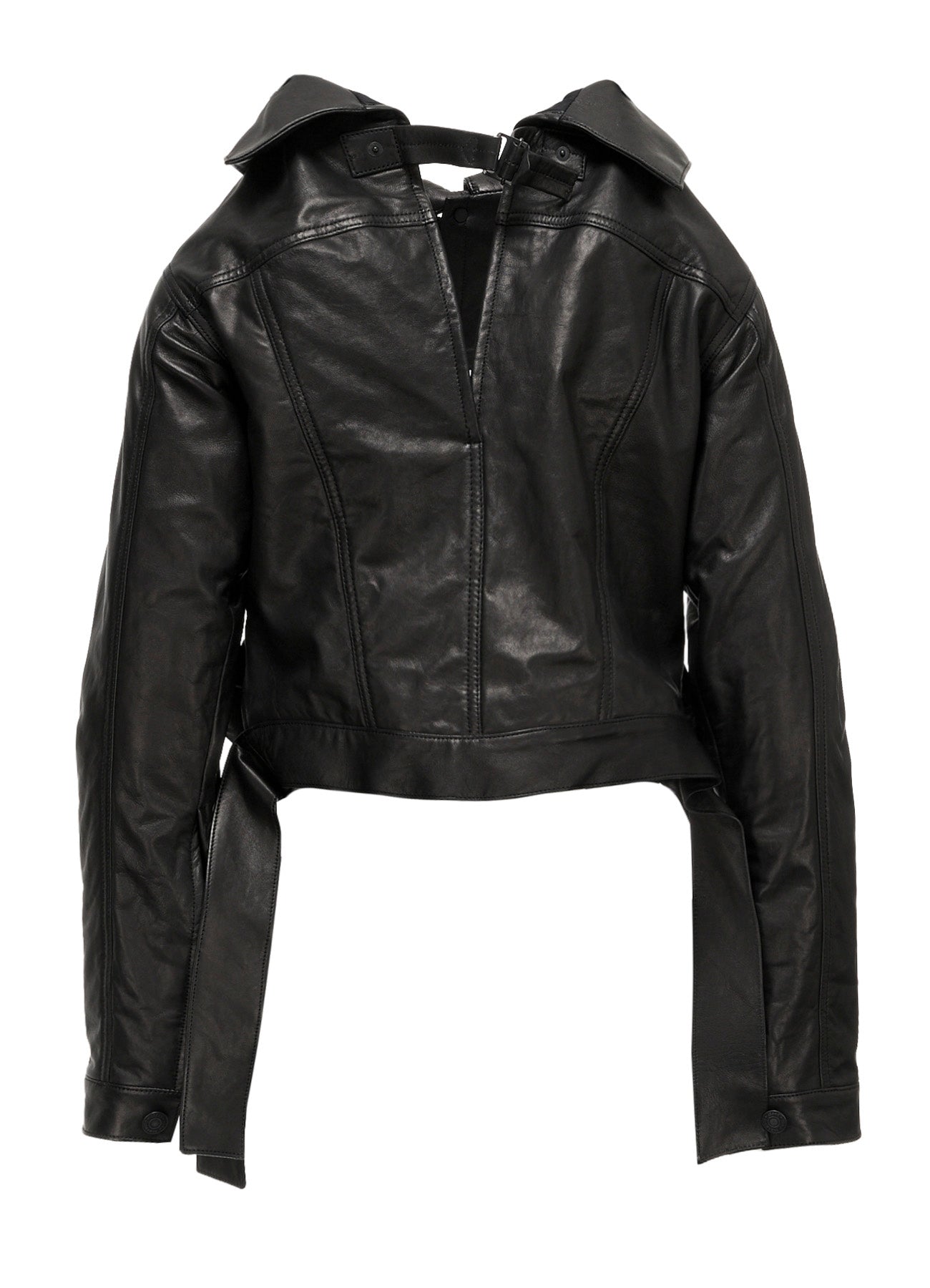 ジャケット・アウター 00s yohji yamamoto lamb lether jacket SHEEP LEATHER B OPEN BLOUSON – THE SHOP YOHJI YAMAMOTO