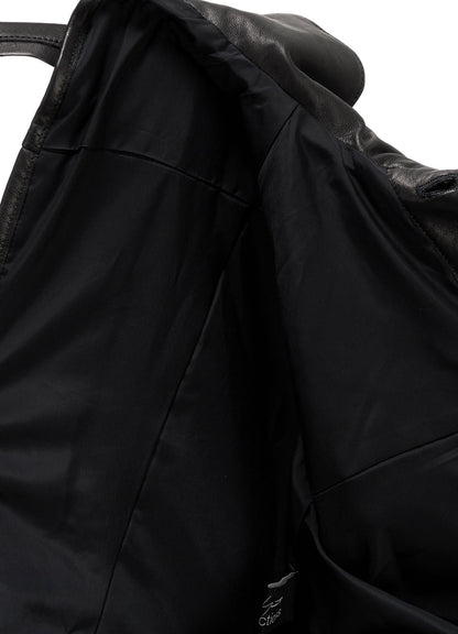 SHEEP LEATHER B OPEN BLOUSON