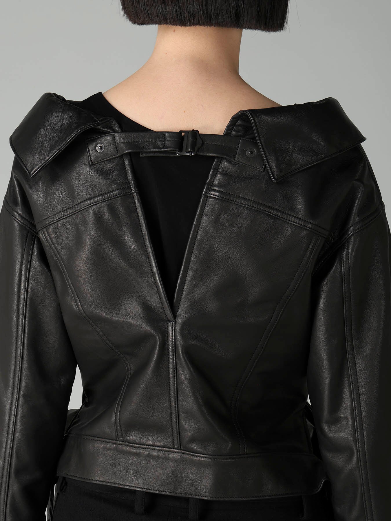SHEEP LEATHER B OPEN BLOUSON – THE SHOP YOHJI YAMAMOTO