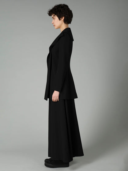 GABARDINE SAILOR COLLAR JACKET