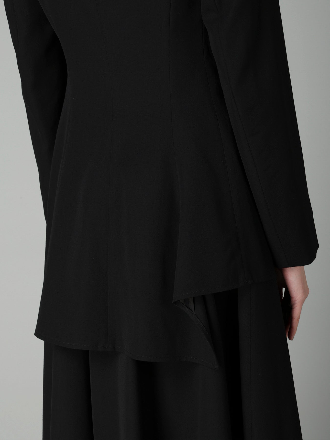 GABARDINE SAILOR COLLAR JACKET