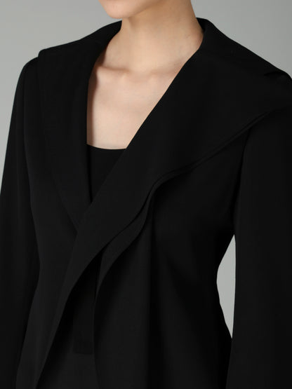 GABARDINE SAILOR COLLAR JACKET