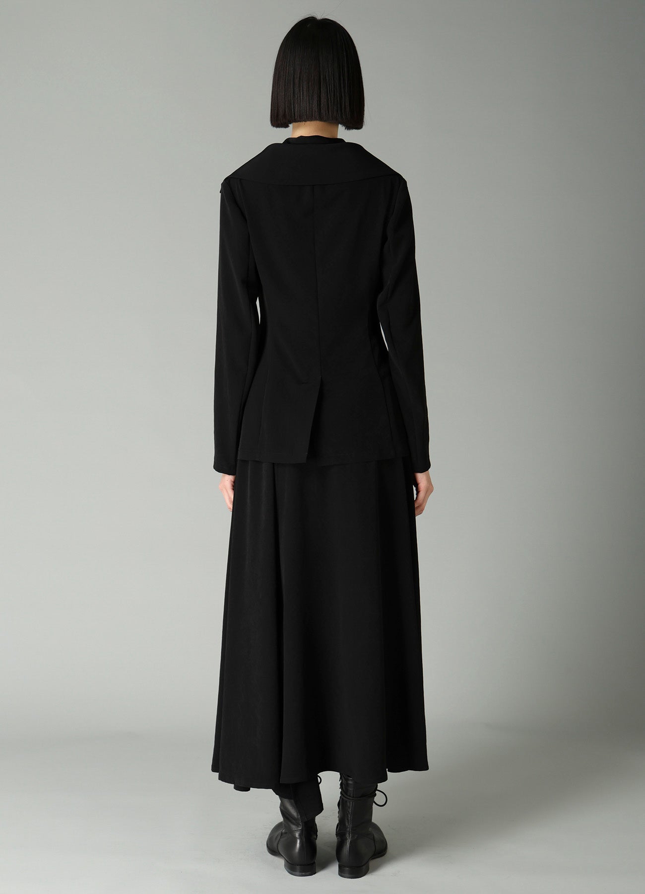 Ta/Pe CREPE DE CHINE SAILOR COLLAR JACKET