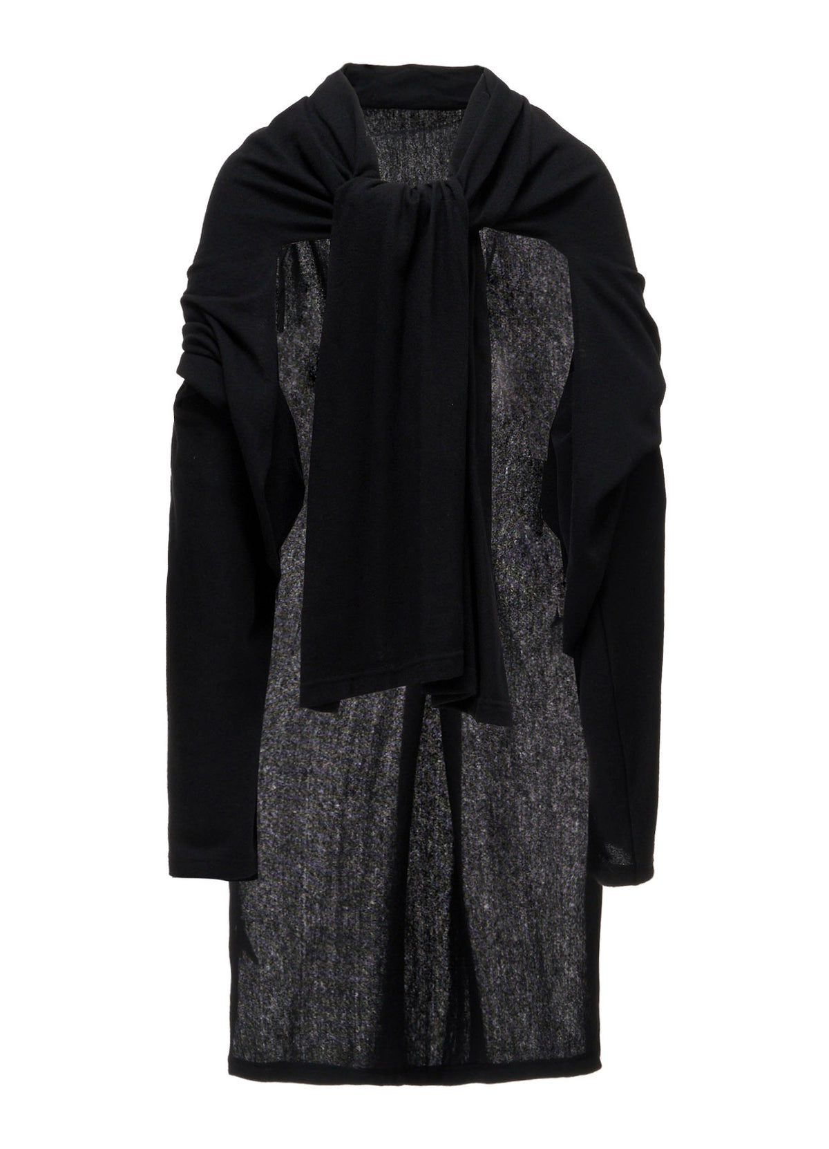 SOFT WOOLEN 1/14 SINGLE BACKSIDE KNOT D JACKET