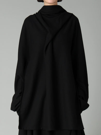 SOFT WOOLEN 1/14 SINGLE BACKSIDE KNOT D JACKET