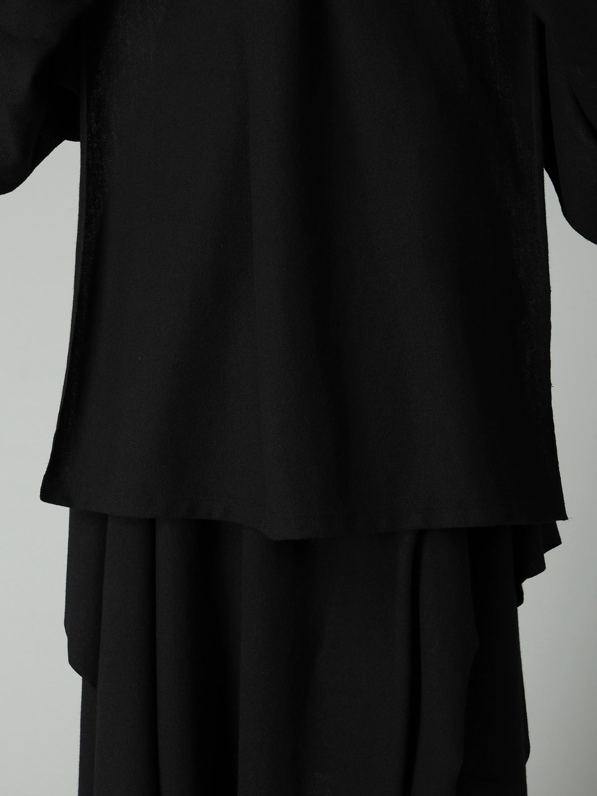 SOFT WOOLEN 1/14 SINGLE BACKSIDE KNOT D JACKET