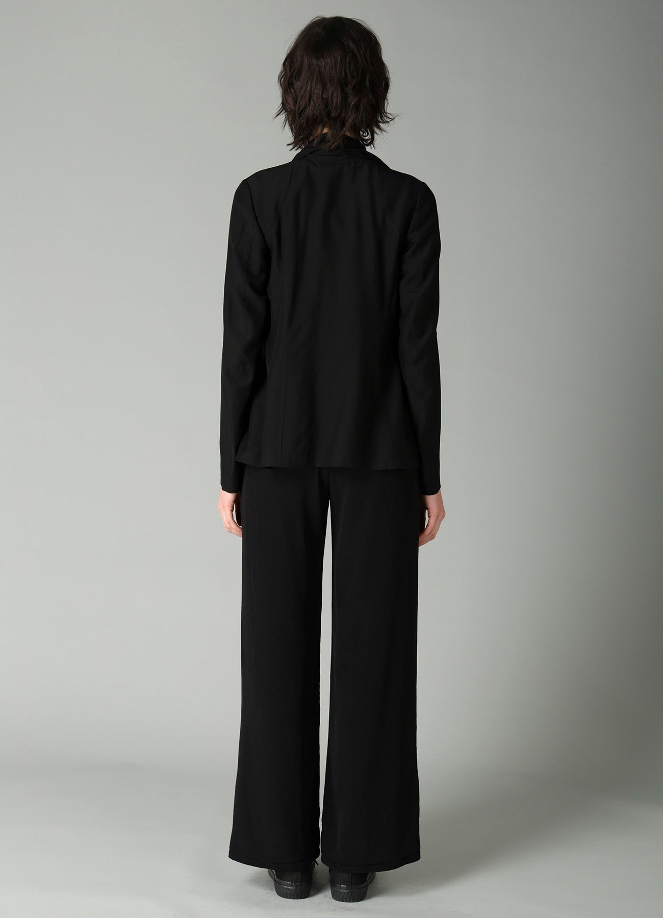 Ry/Si VOILE FRONT DRAPED DETAIL JACKET