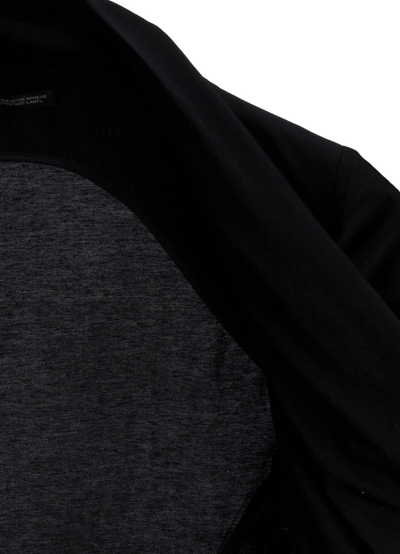 Ry/Si VOILE FRONT DRAPED DETAIL JACKET