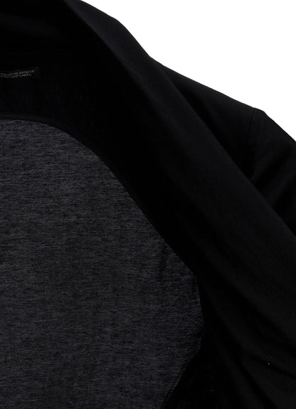 Ry/Si VOILE FRONT DRAPED DETAIL JACKET
