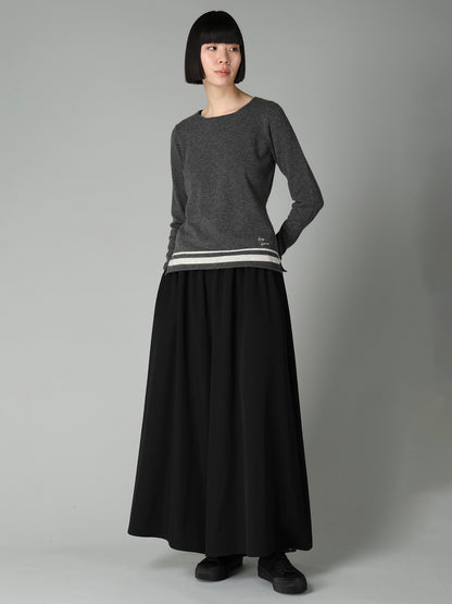 EMBROIDERY LINE YY SIGNATURE SWEATER