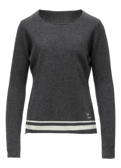 EMBROIDERY LINE YY SIGNATURE SWEATER