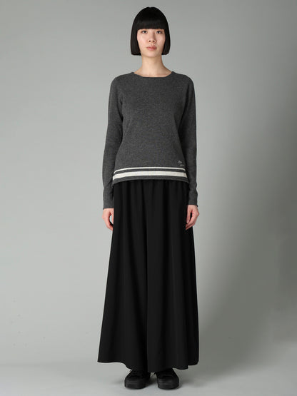 EMBROIDERY LINE YY SIGNATURE SWEATER