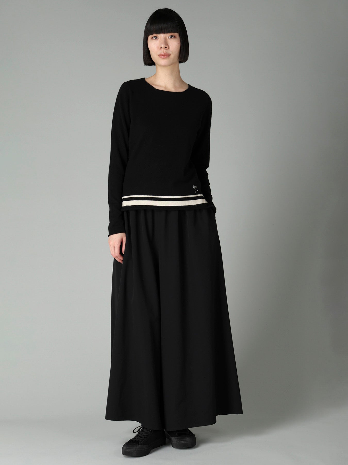 EMBROIDERY LINE YY SIGNATURE SWEATER – THE SHOP YOHJI YAMAMOTO