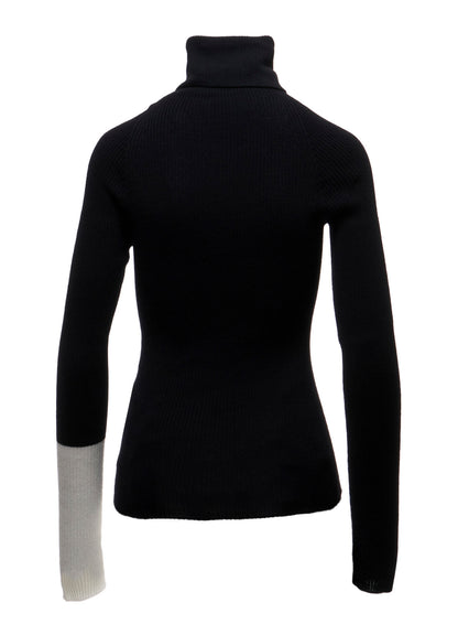 12G1P 2x1 COLOR COMBI RIB HIGHNECK PO