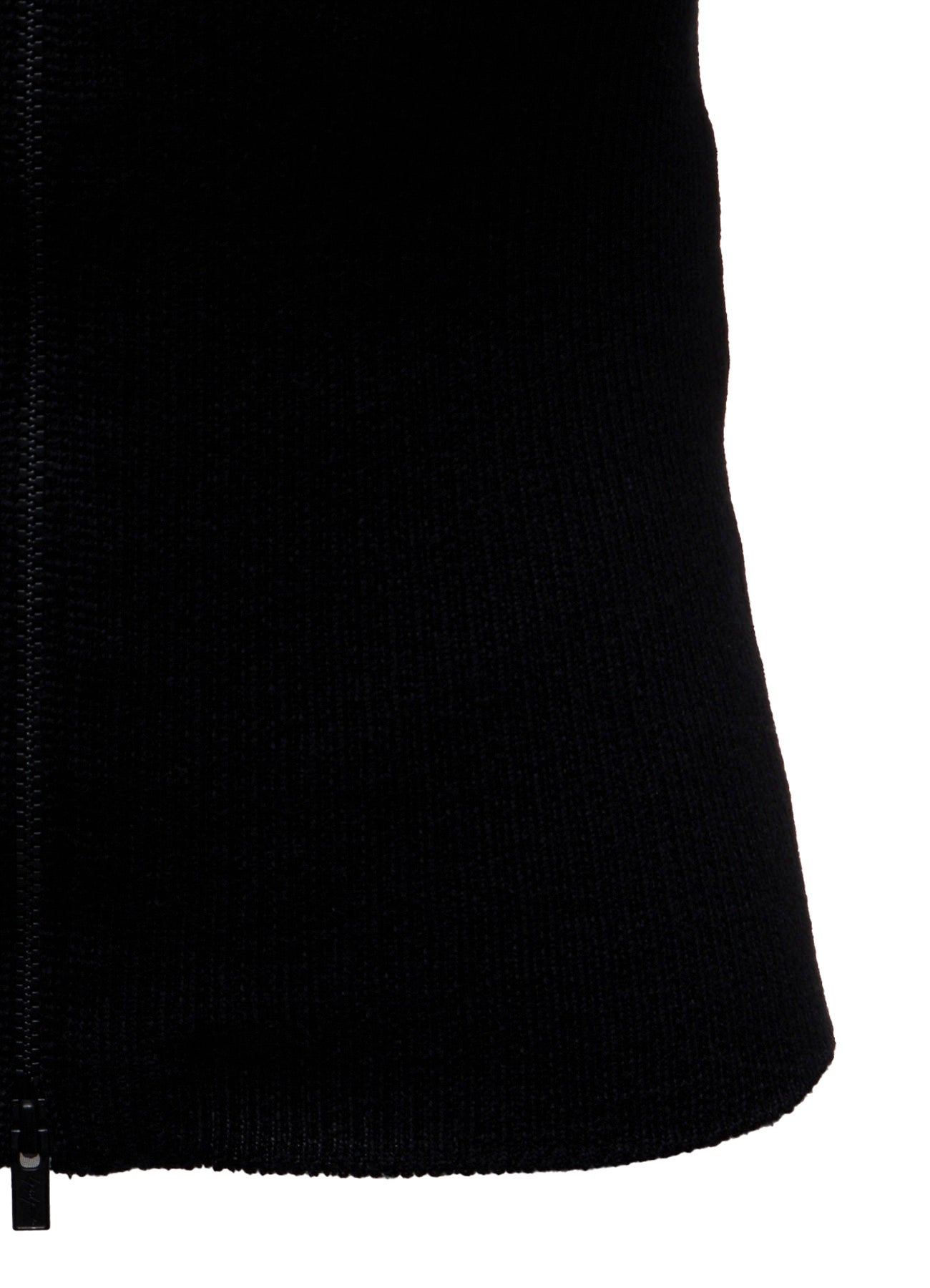 12G1P 2x1 COLOR COMBI RIB ZIP CARDIGDAN