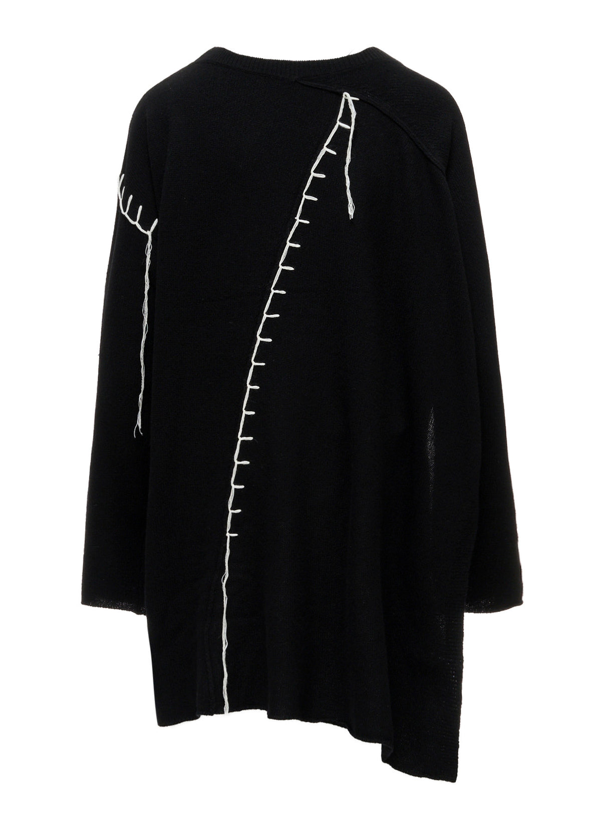 RIB EBROIDERY PULLOVER