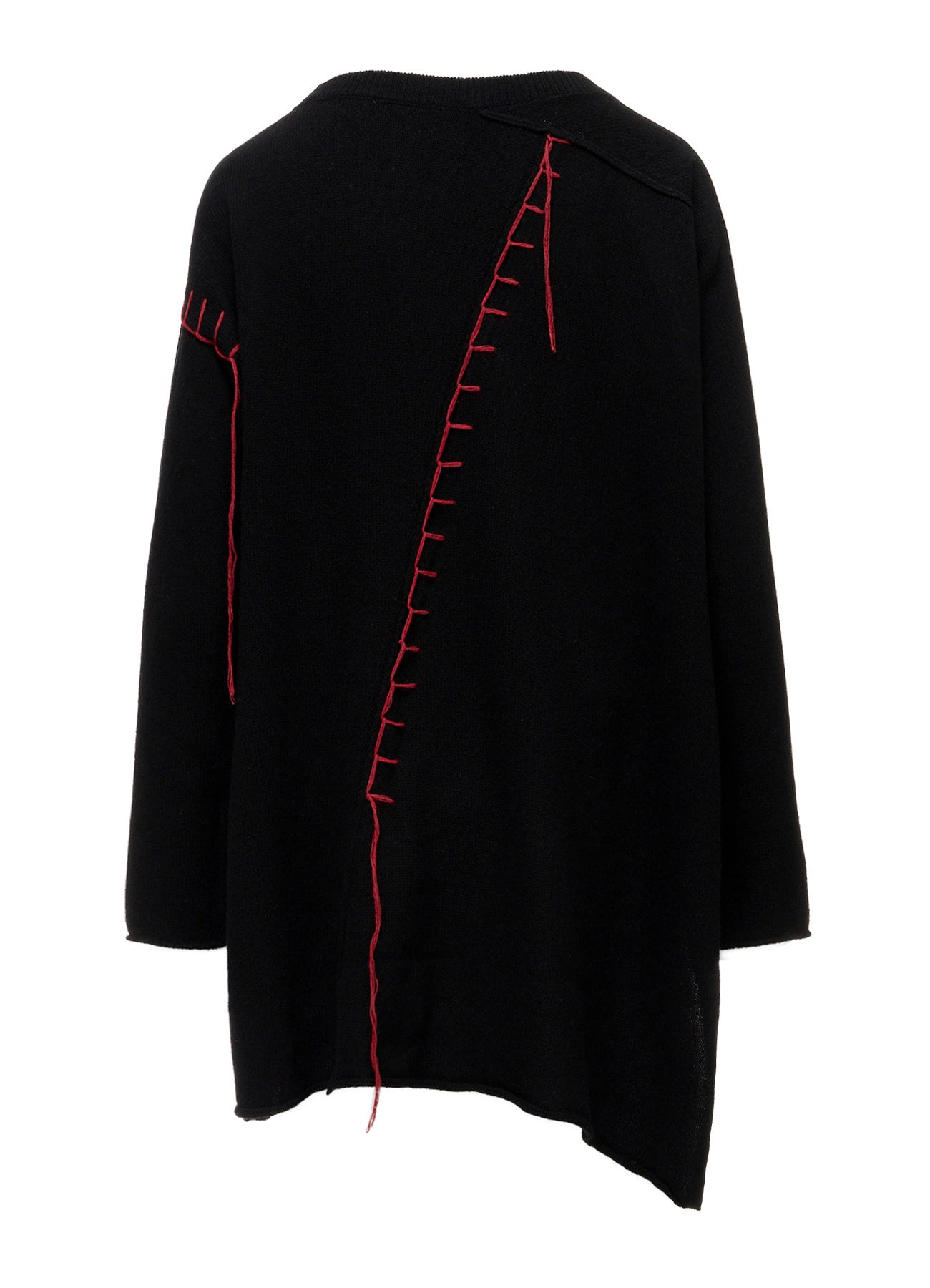 RIB EBROIDERY PULLOVER