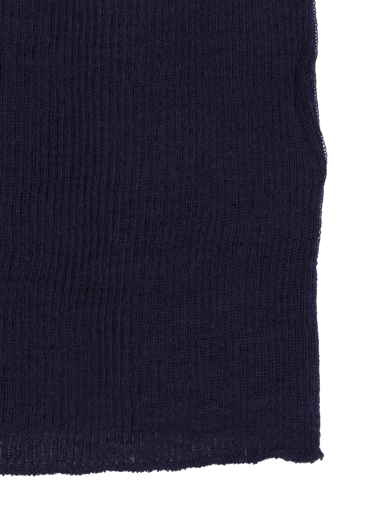 RIB ROUND NECK PULLOVER