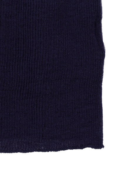 RIB ROUND NECK PULLOVER