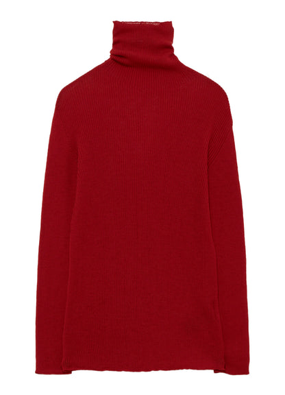 RIB HIGHNECK PULLOVER