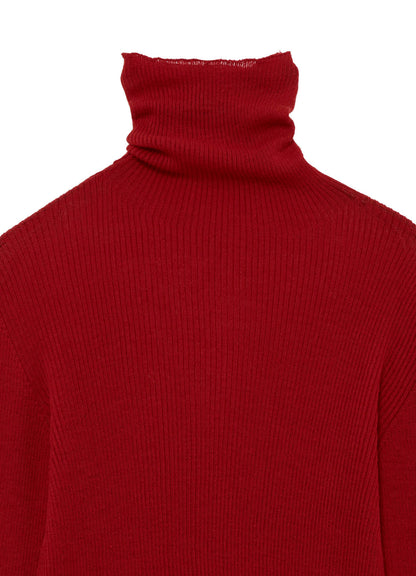 RIB HIGHNECK PULLOVER