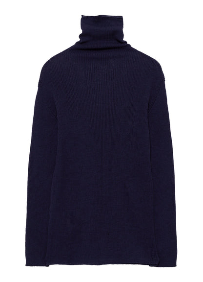 RIB HIGHNECK PULLOVER