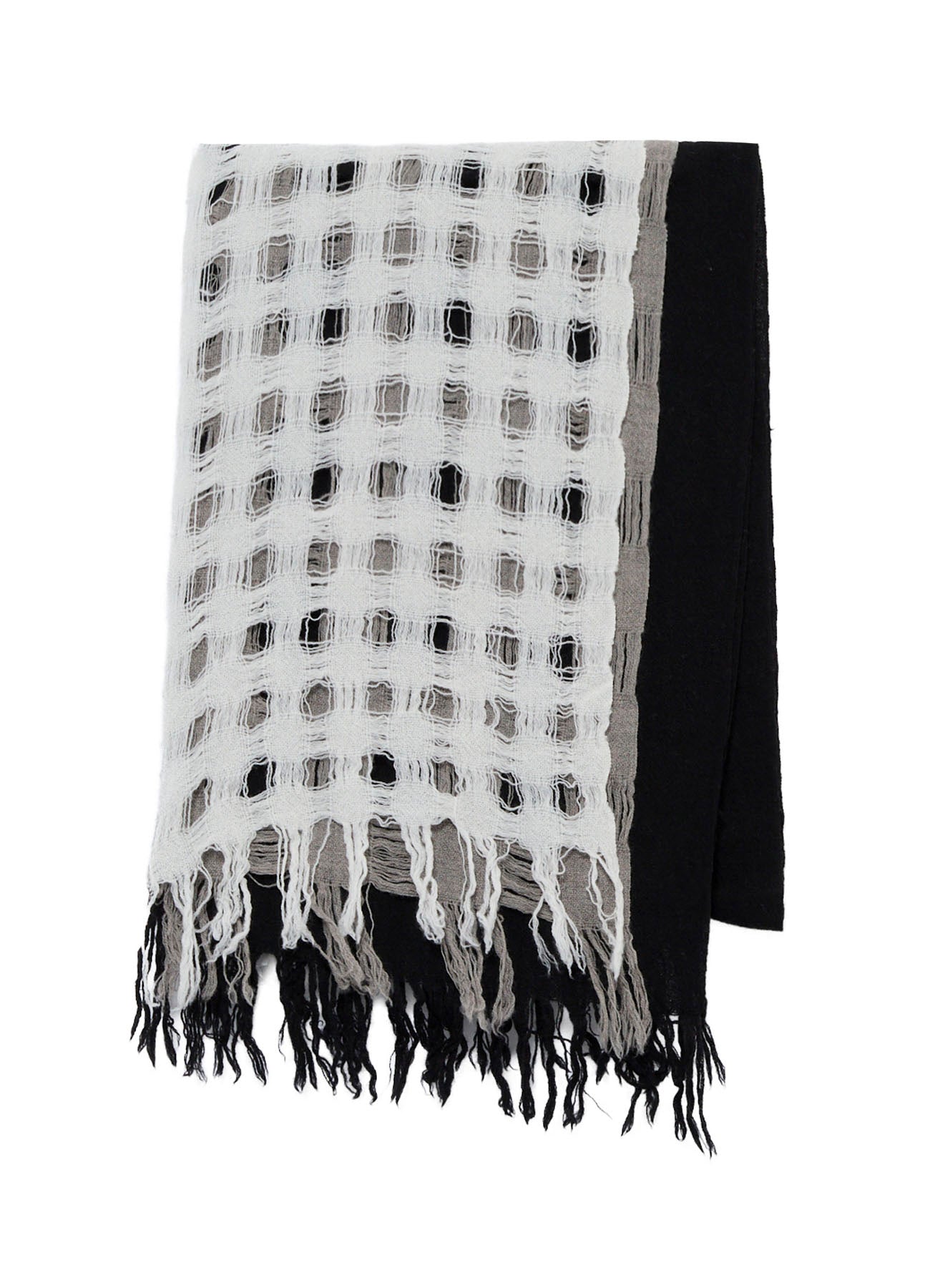 MERINO WOOL 3 PANELS STOLE