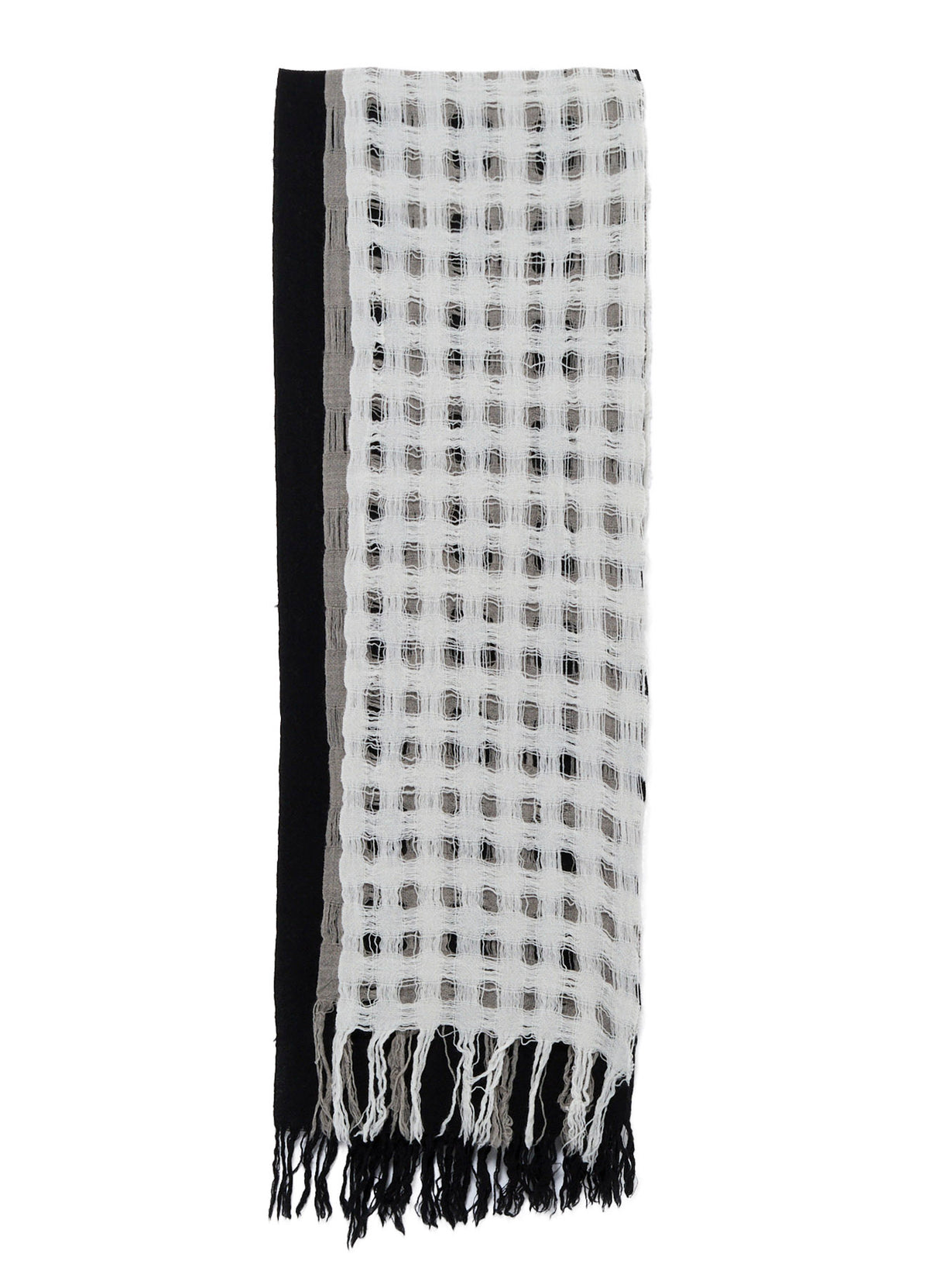 MERINO WOOL 3 PANELS STOLE