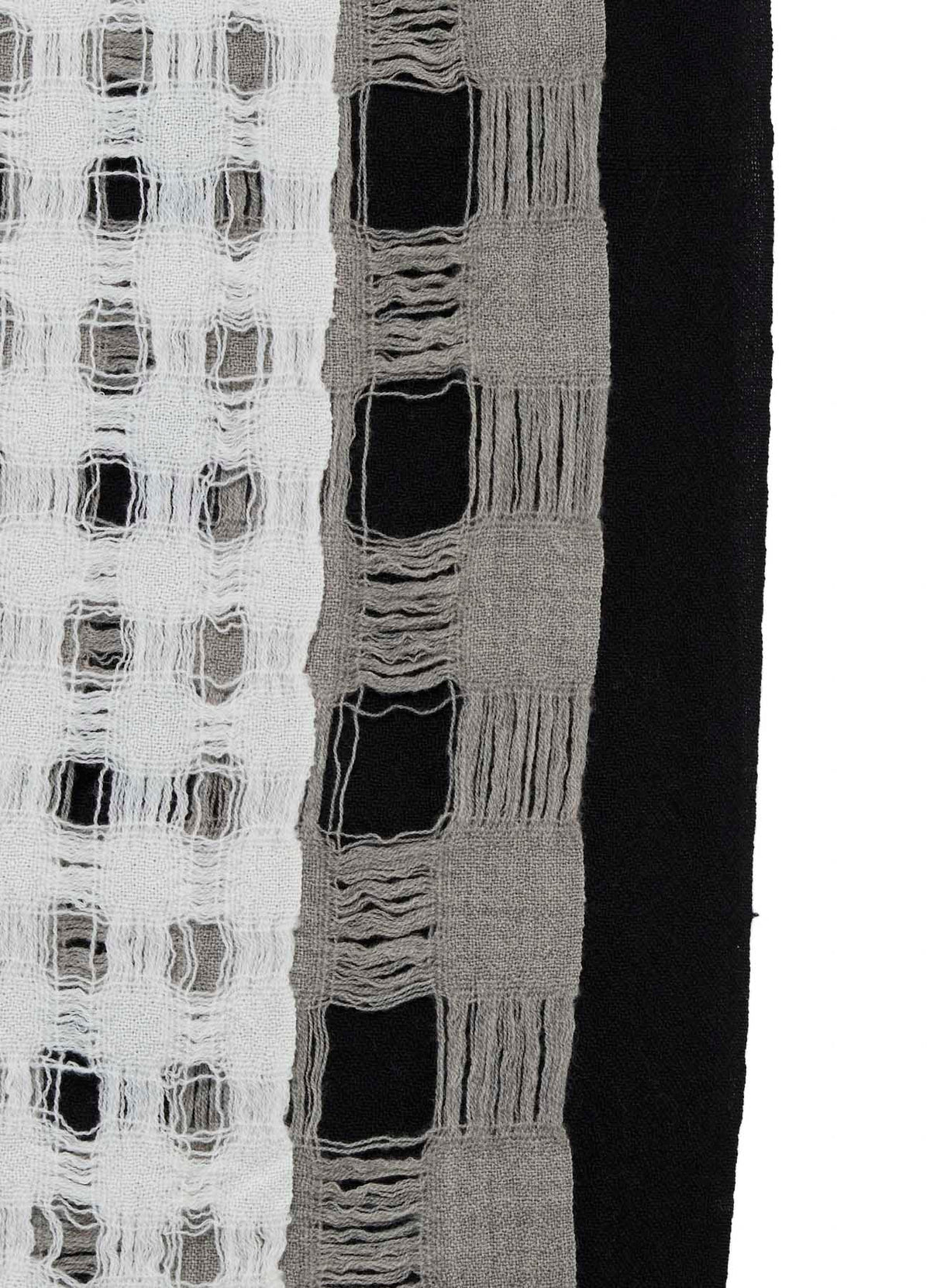 MERINO WOOL 3 PANELS STOLE