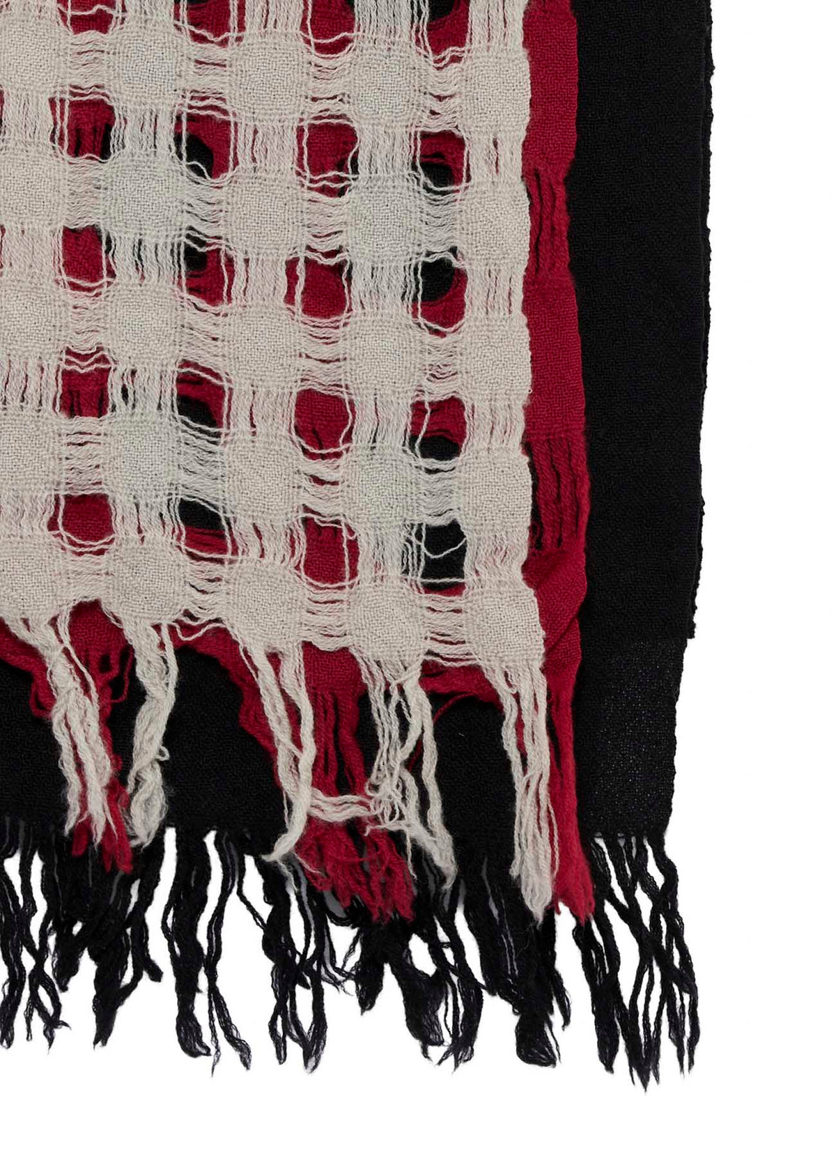 MERINO WOOL 3 PANELS STOLE
