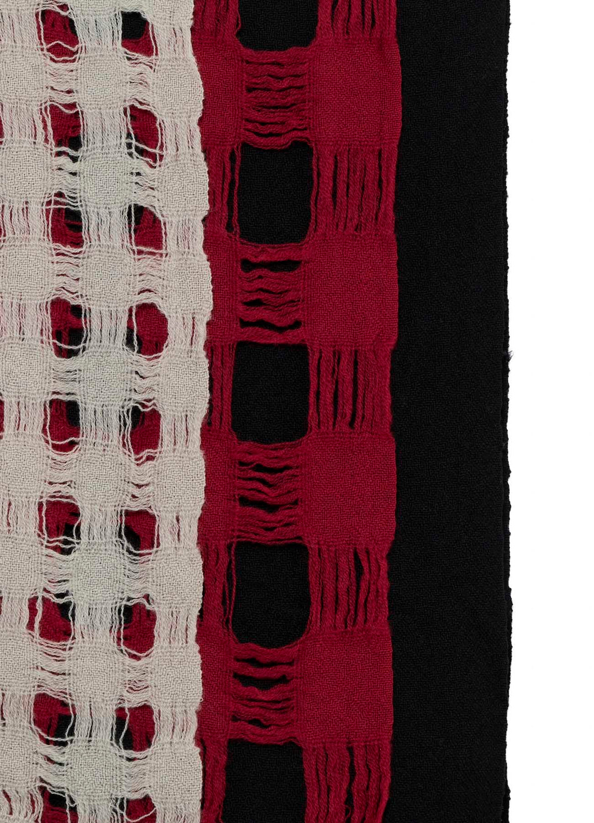 MERINO WOOL 3 PANELS STOLE