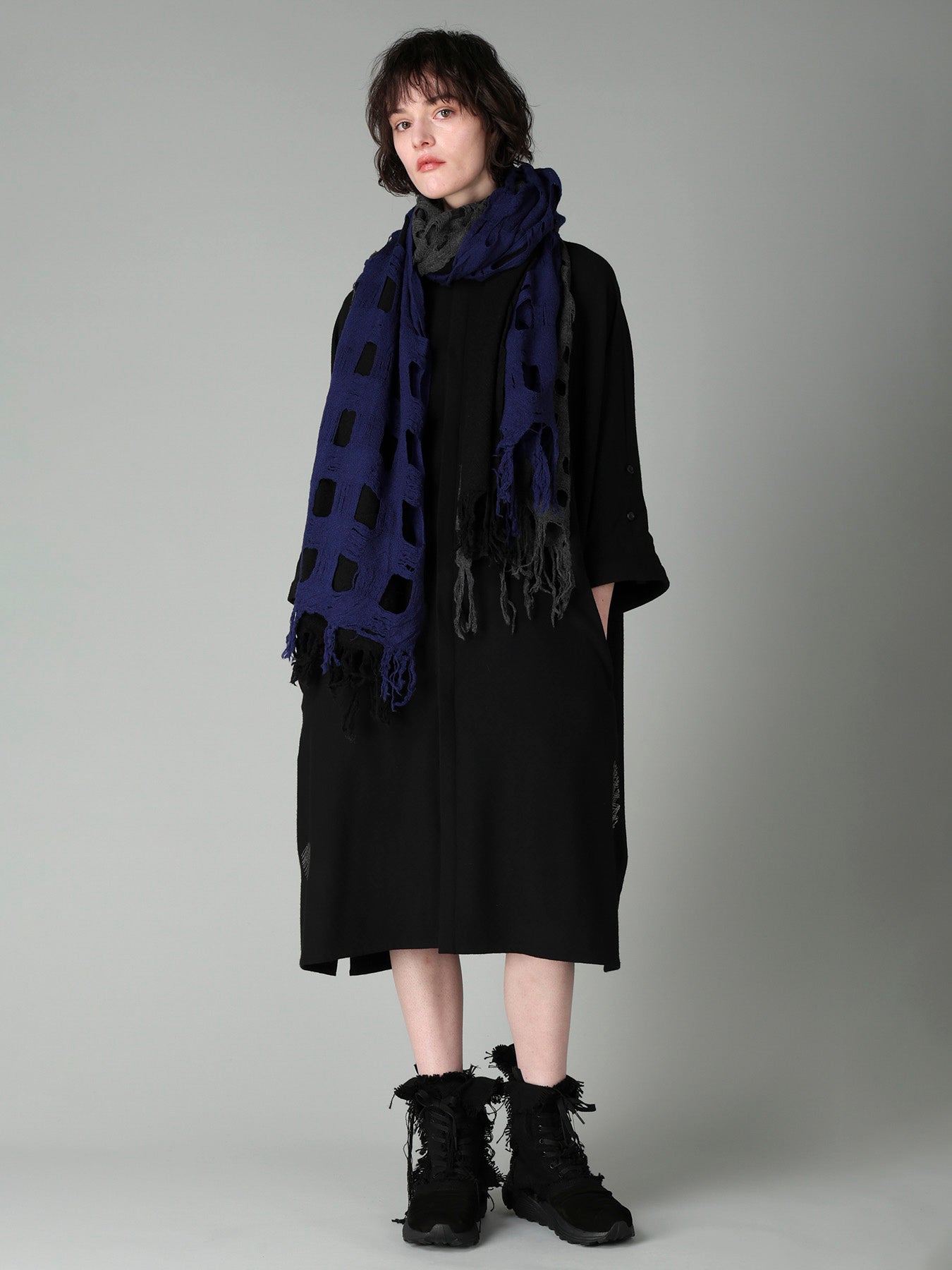 MERINO WOOL 3 PANELS STOLE