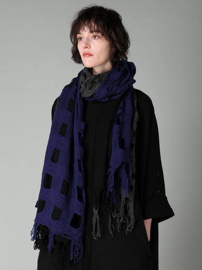 MERINO WOOL 3 PANELS STOLE