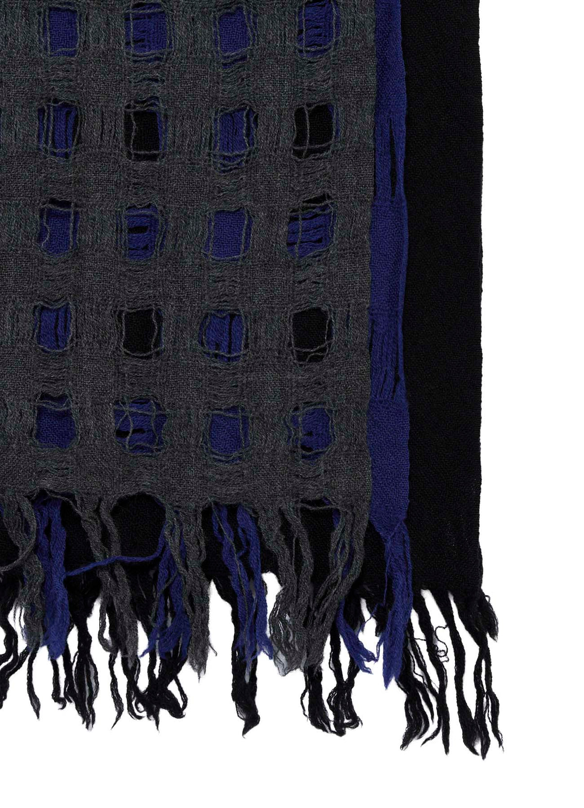 MERINO WOOL 3 PANELS STOLE