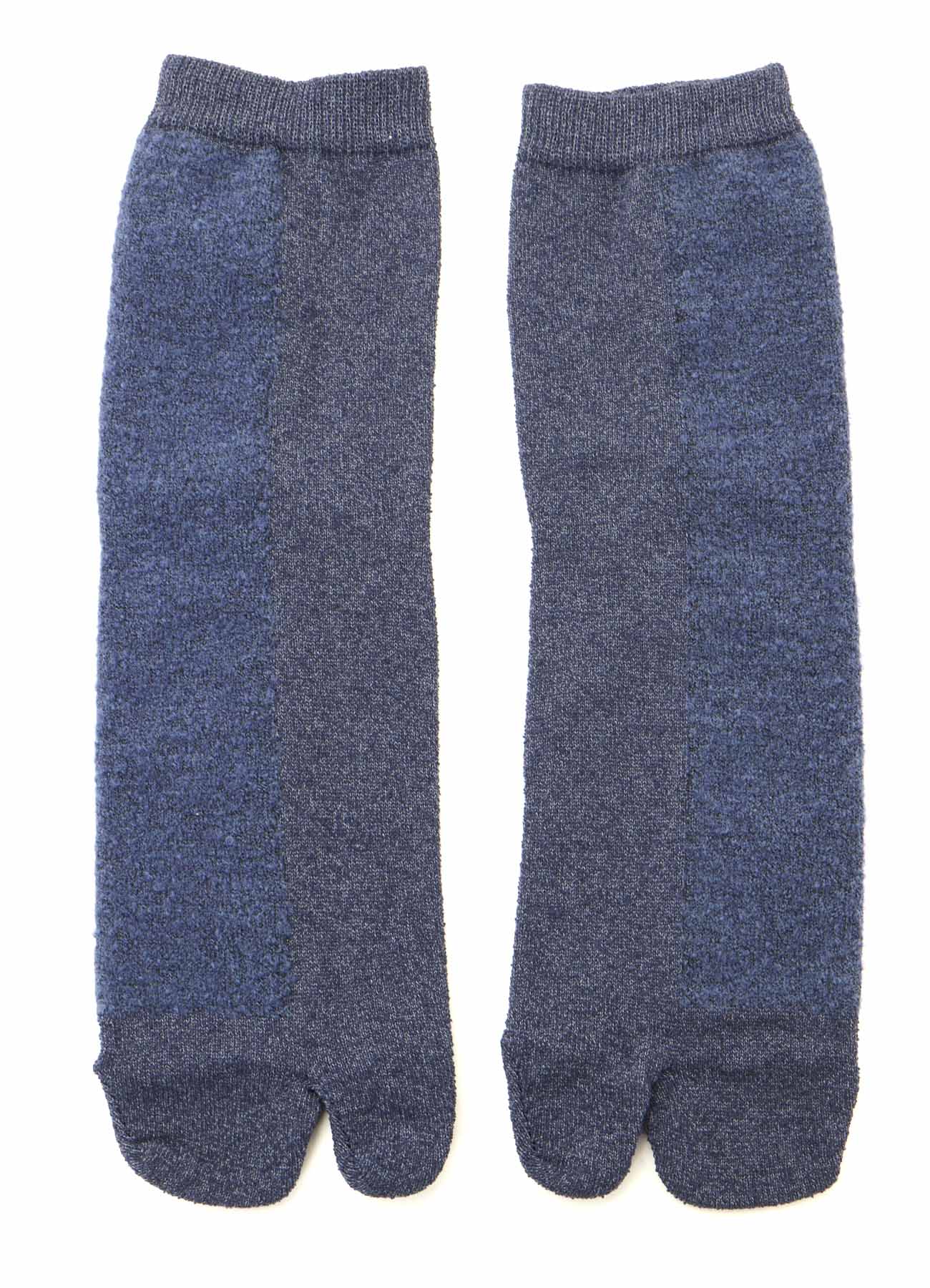 CHENILLE YARN/BOUCLE COLOR COMBI TABI SOCKS