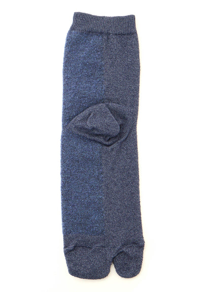 CHENILLE YARN/BOUCLE COLOR COMBI TABI SOCKS