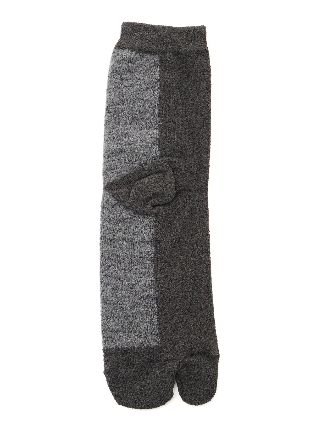 CHENILLE YARN/BOUCLE COLOR COMBI TABI SOCKS