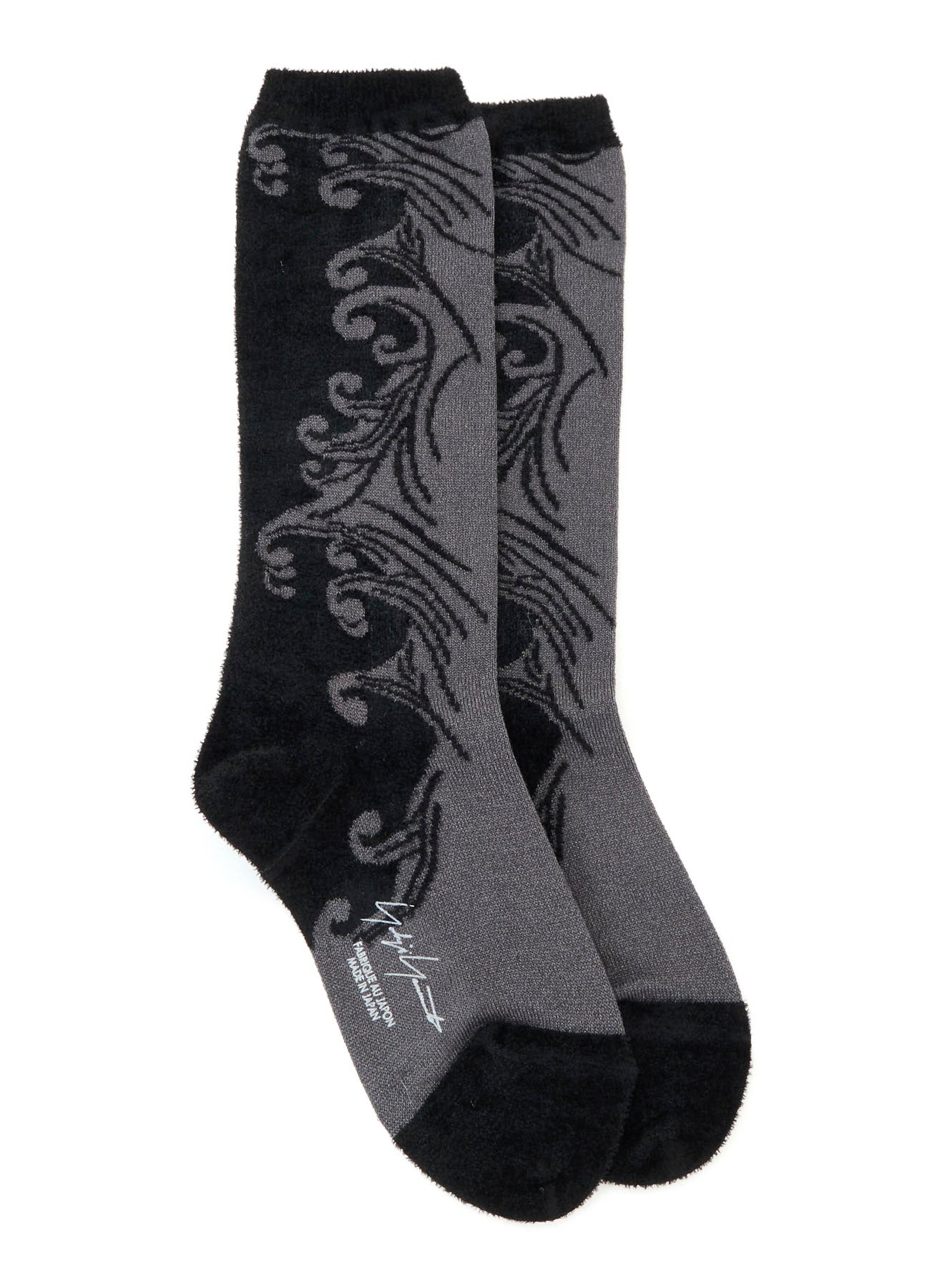 ACNY/CHENILLE YARN WAVE SOCKS