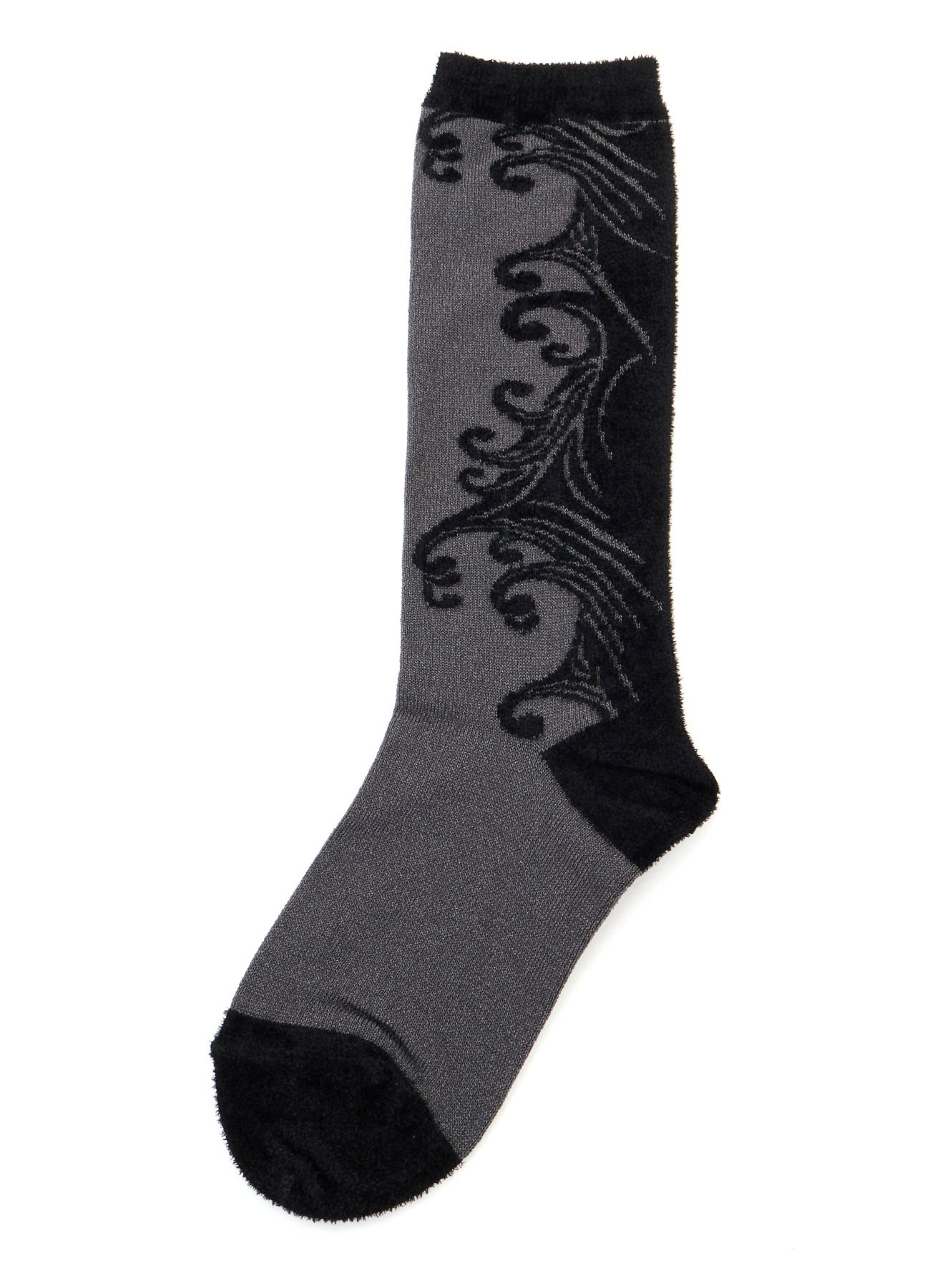 ACNY/CHENILLE YARN WAVE SOCKS