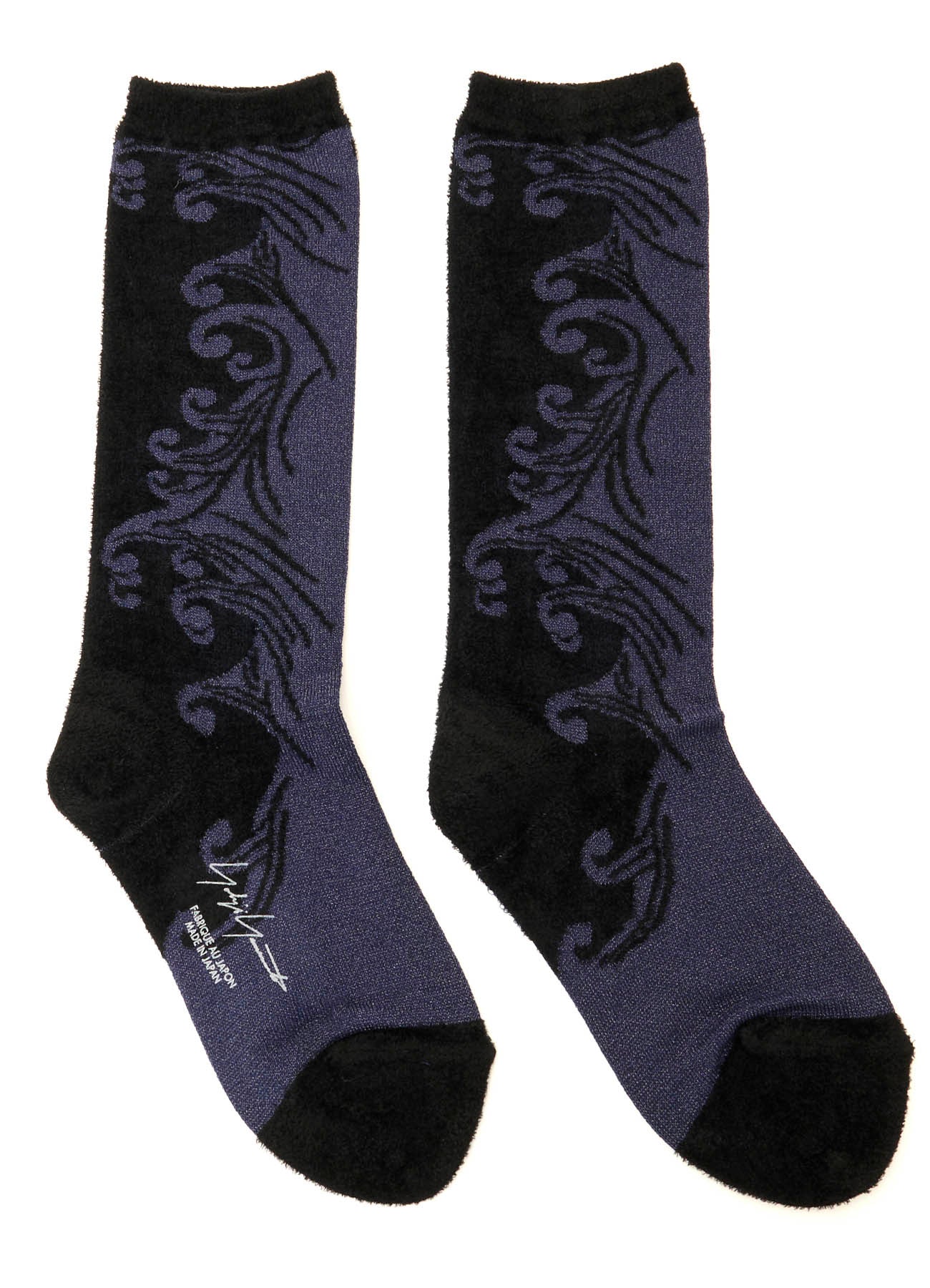 ACNY/CHENILLE YARN WAVE SOCKS
