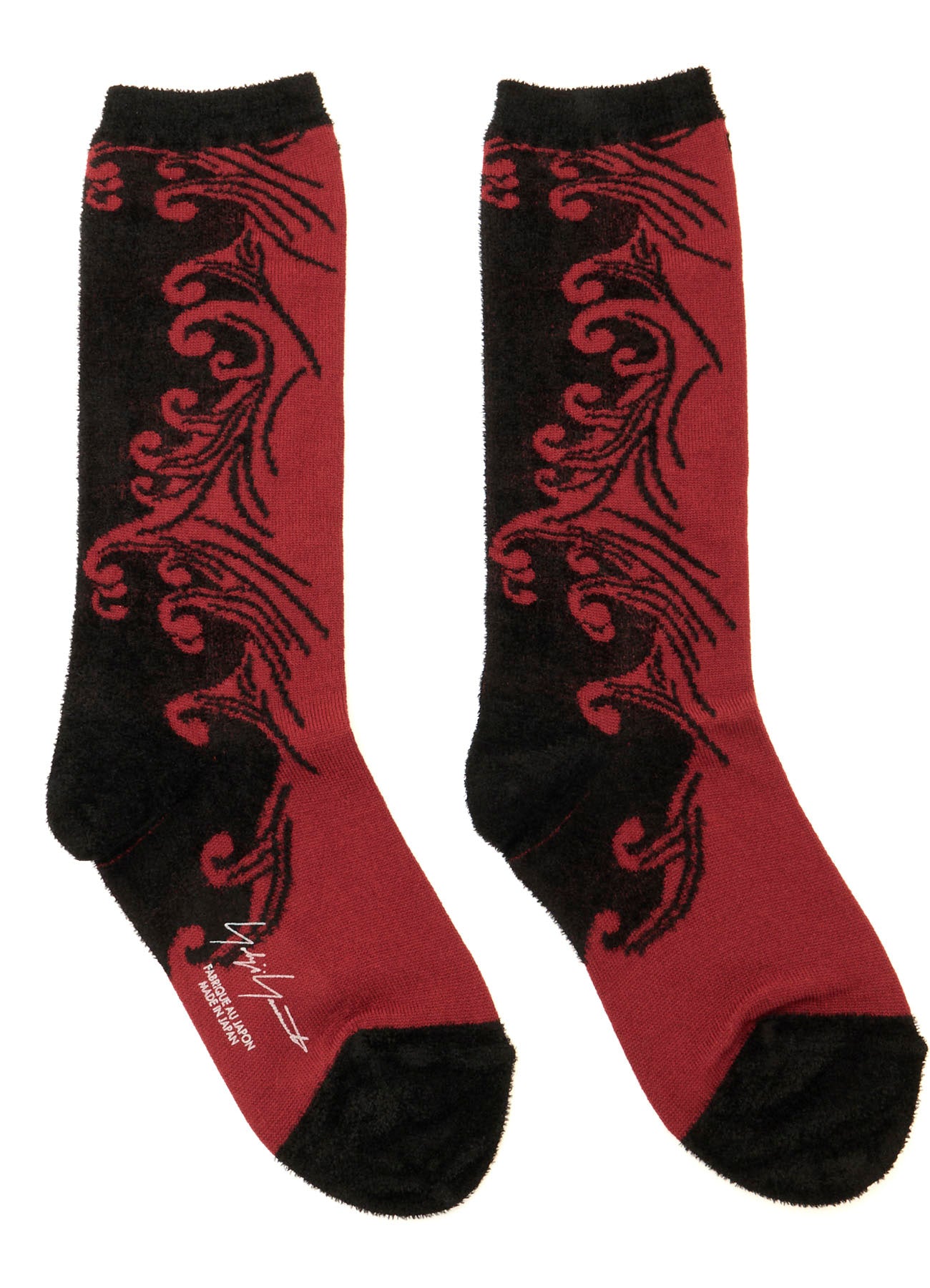 ACNY/CHENILLE YARN WAVE SOCKS