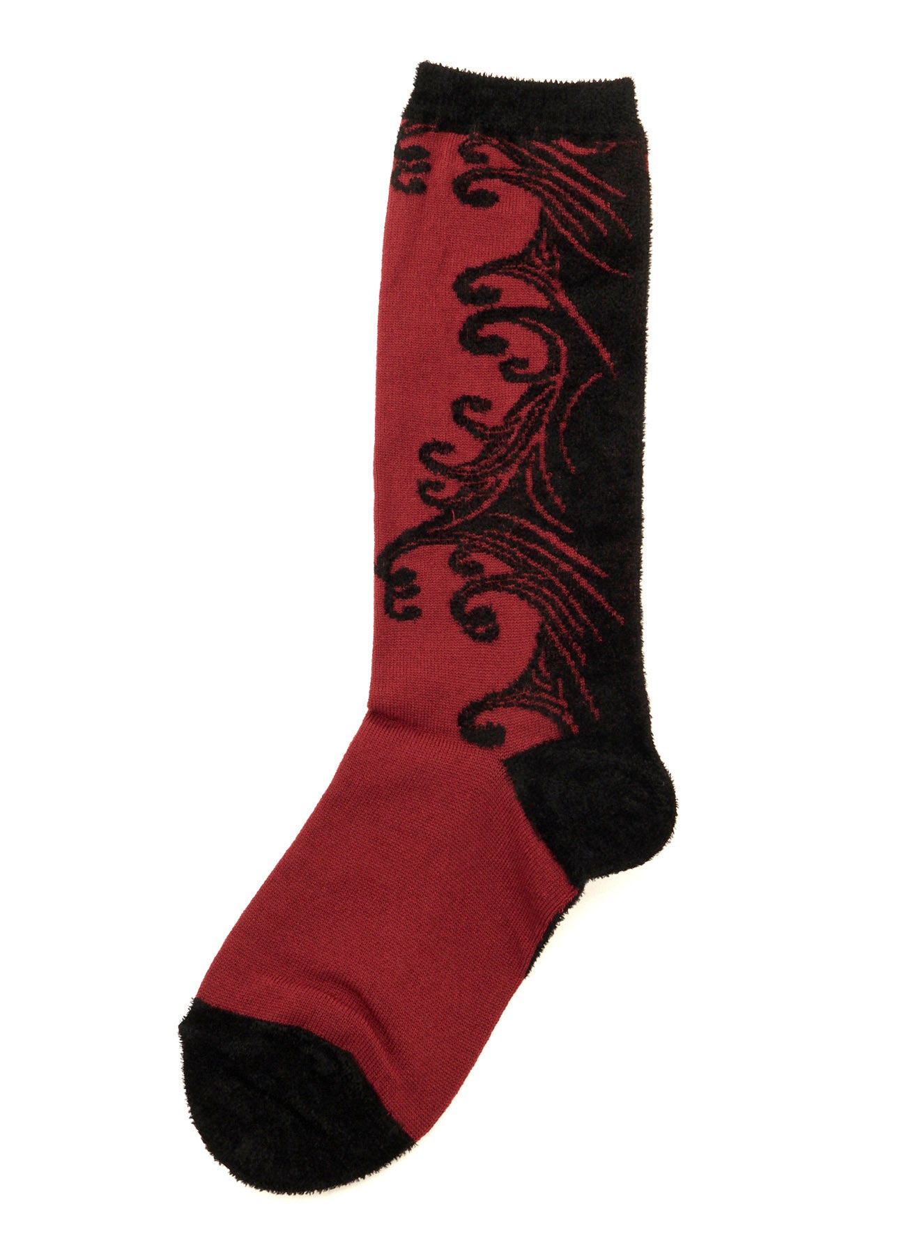 ACNY/CHENILLE YARN WAVE SOCKS