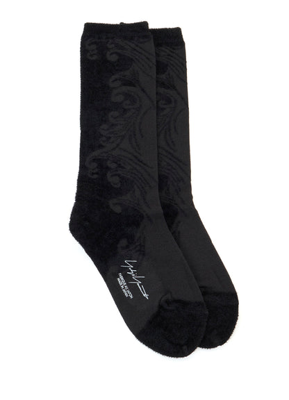 ACNY/CHENILLE YARN WAVE SOCKS