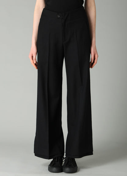 W/SAXONY S VENT WIDE PANTS