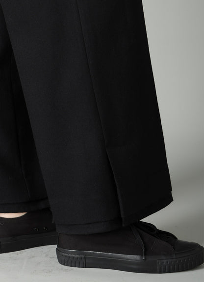 W/SAXONY S VENT WIDE PANTS