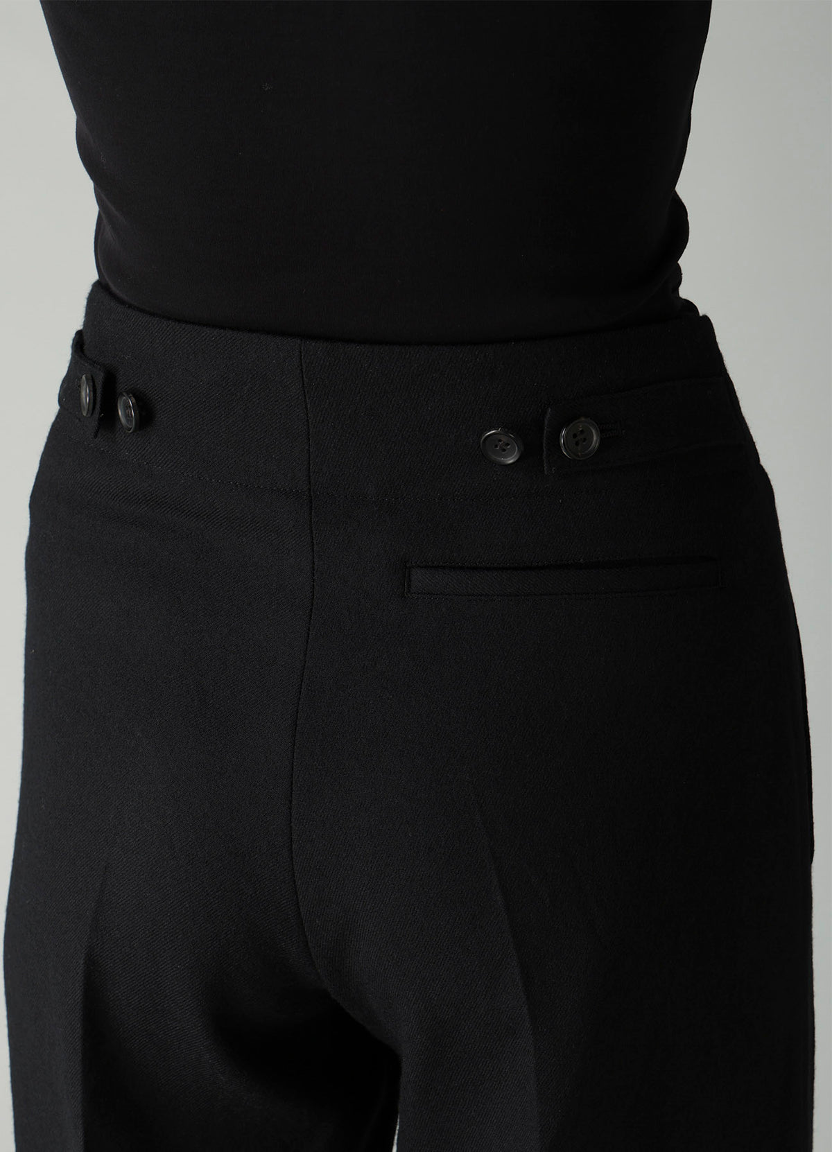 W/SAXONY S VENT WIDE PANTS