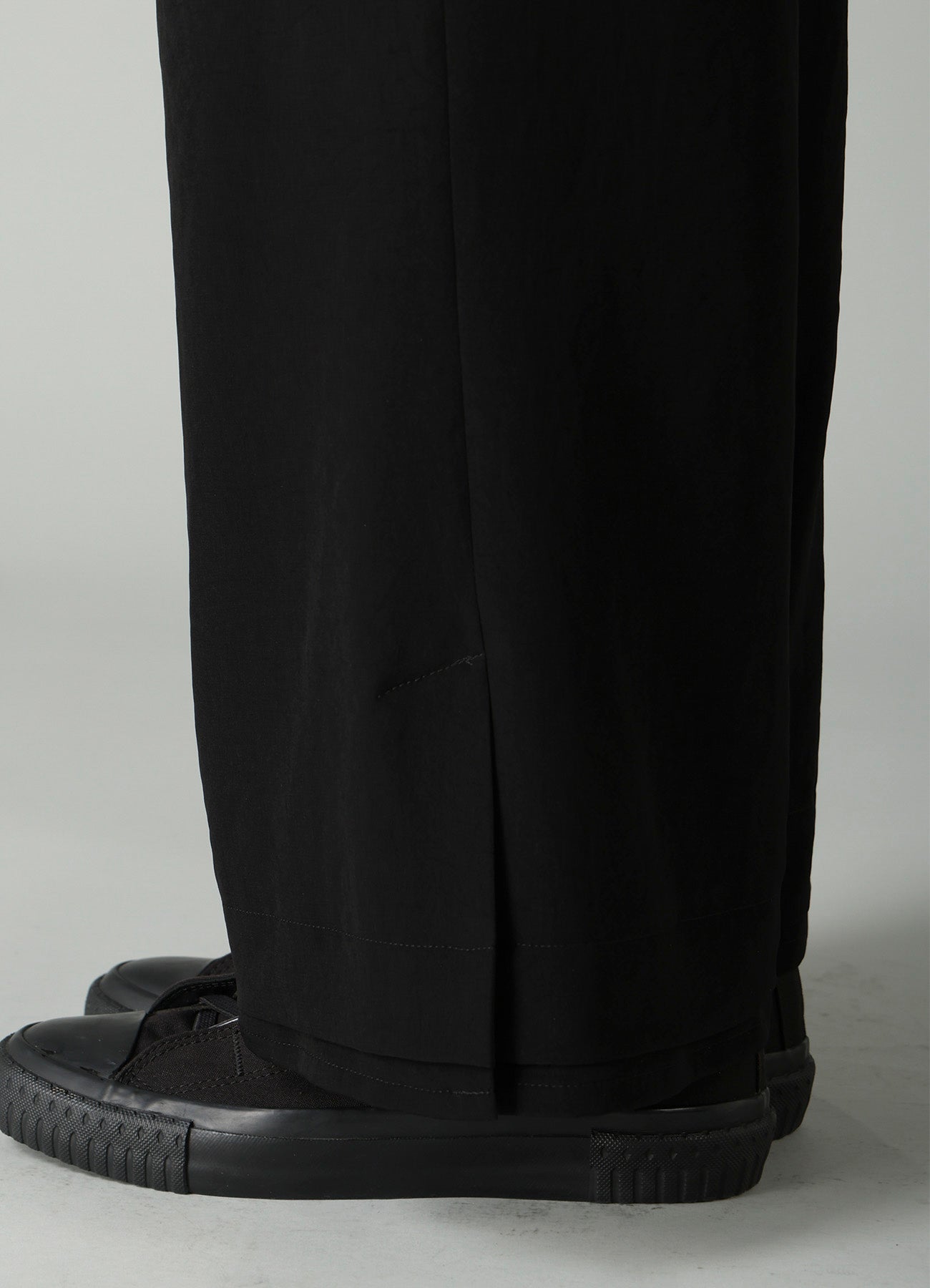 Ta/Pe CREPE DE CHINE S VENT WIDE PANTS