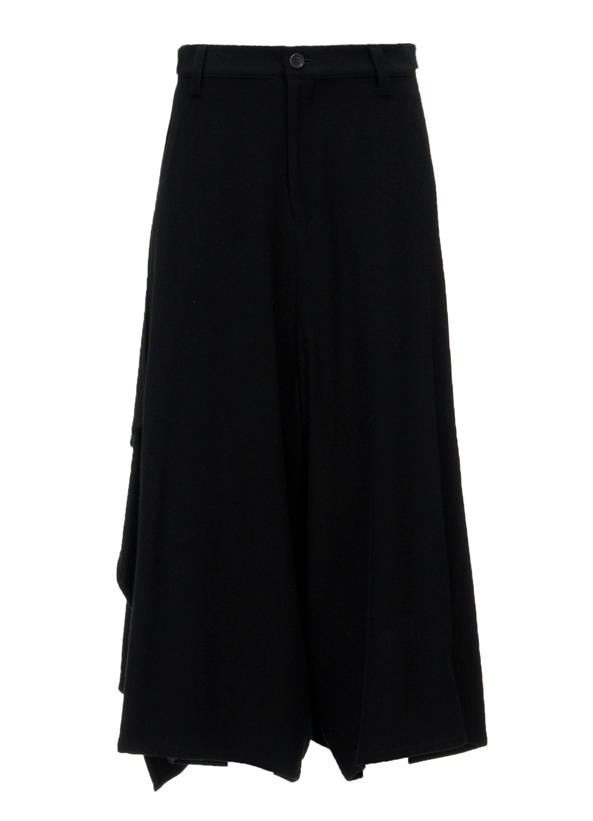 FLANNEL B DRAPED PANTS