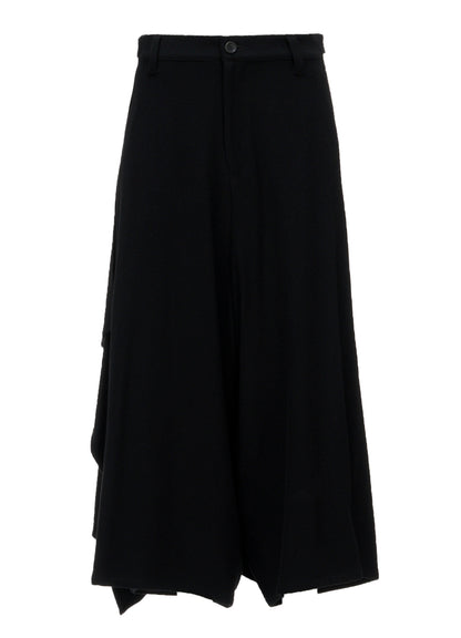 FLANNEL B DRAPED PANTS